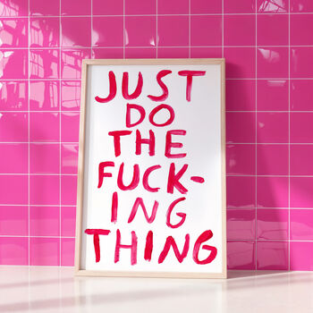 Just Do The Fucking Thing, 4 of 5