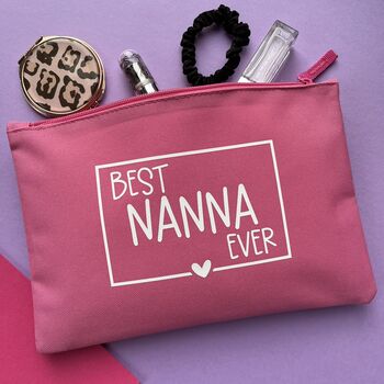 Nanny/Nanna Personalised Storage Make Up Bag, 6 of 8