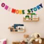 One More Story Rainbow Felt Garland For Nursery And Kids Bedroom, thumbnail 2 of 2