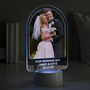 Personalised Mr And Mrs Photo Frame LED, thumbnail 1 of 8