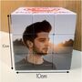 Personalised Photo Cube With Personalised Stand 10cm, thumbnail 2 of 5