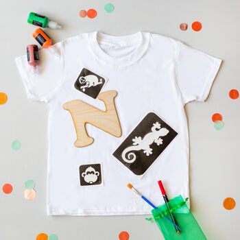 Personalised T Shirt Painting Party/Playdate Pack, 8 of 12