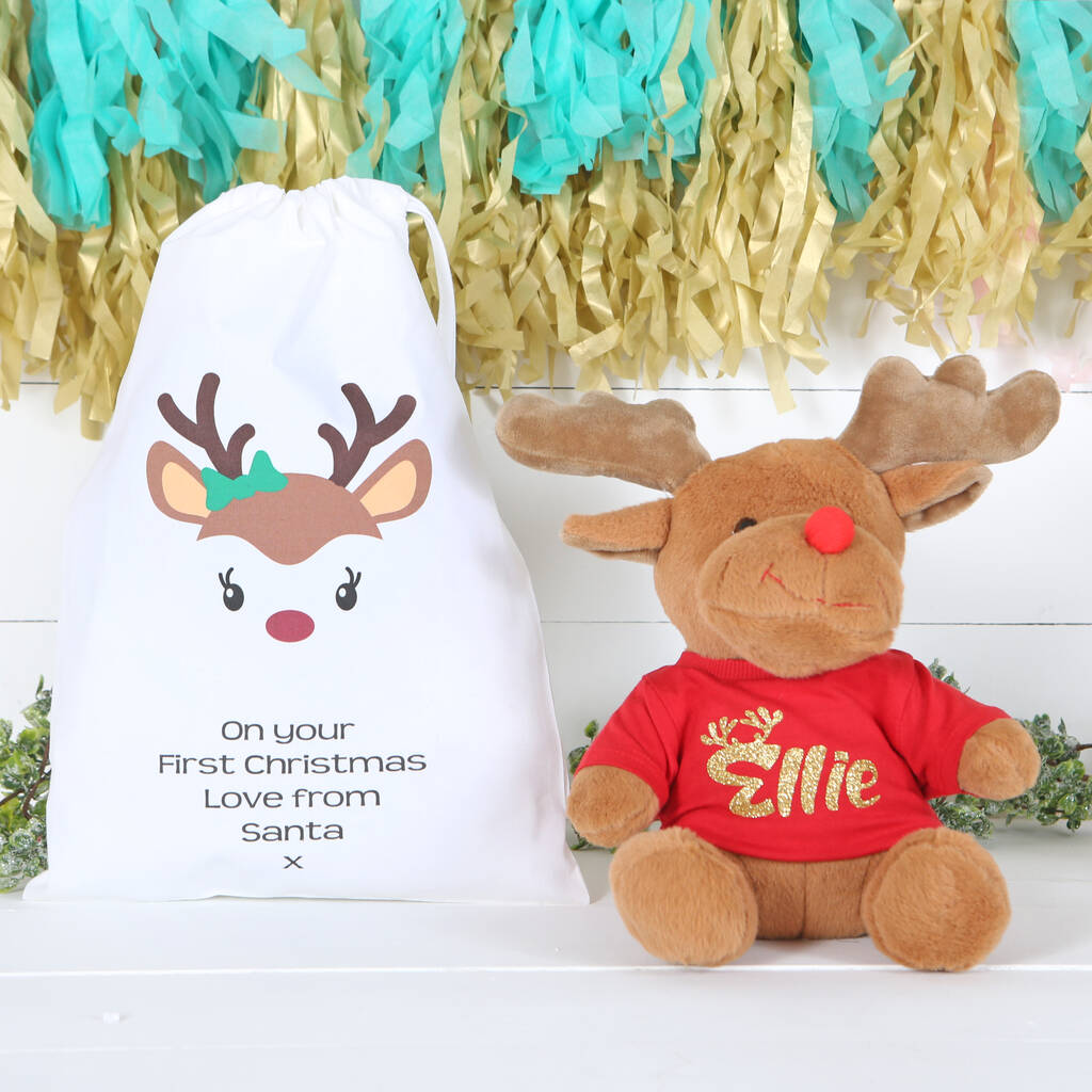 plush reindeer toy