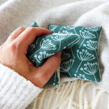Spruce Cow Parsley Wheat Hand Warmers, 2 of 4