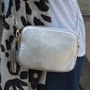 Personalised Gold Or Silver Box Cross Body Leather Bag, thumbnail 3 of 12