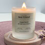 Personalised Easter Gift Candle Amazing Best Friend, thumbnail 1 of 1