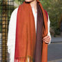 Personalised Twist Hem Ombre Scarf, thumbnail 4 of 7