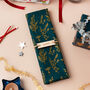 Christmas Personalised Name Napkin Tie Place Setting, thumbnail 5 of 7