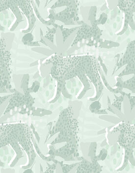 Leopard Jungle Wallpaper, 5 of 8