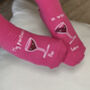 My Partner In Wine Personalised Socks, thumbnail 2 of 8