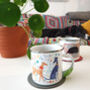 Sighthound Celebration Enamel Mug, thumbnail 1 of 5