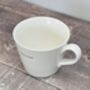 White 'Carpe Diem' Mug, thumbnail 2 of 3