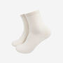 Pure Cashmere Luxury Ankle Socks Ethically Sourced Cream, thumbnail 1 of 3