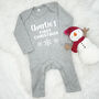 Personalised First Christmas Outfit With Snowflakes, thumbnail 2 of 3