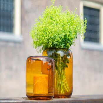 Vase Mazurka Amber By Dut Z, 5 of 5