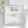Travel Lover Map Bracelet – Follow Your Dreams Gift, thumbnail 1 of 9