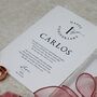 Luxury 1st Anniversary Card For Husband For Him Personalised Gift, thumbnail 5 of 9