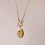 Chunky Chain Vintage Locket Necklace, thumbnail 1 of 6