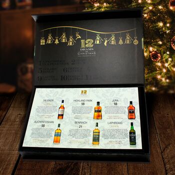12 Drams Of Christmas Premium Whisky Selection Box, 3 of 4