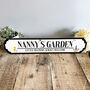 Personalised Floral Garden Sign For Home Decoration, thumbnail 3 of 5