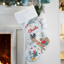 Personalised Reindeer Stocking For Kids, thumbnail 2 of 4