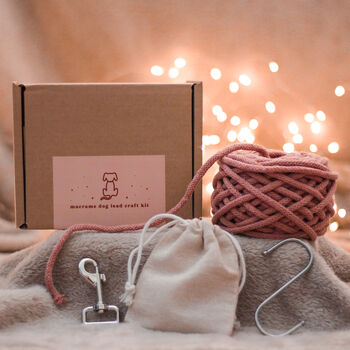 Make Your Own Macrame Dog Lead Craft Kit, 3 of 11