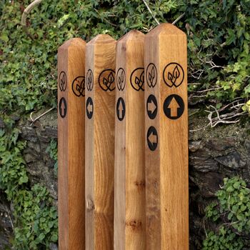 Engraved Garden Milestone Post, 5 of 12