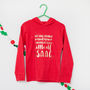 Personalised Christmas 'Alter Ego' T Shirt, thumbnail 3 of 5