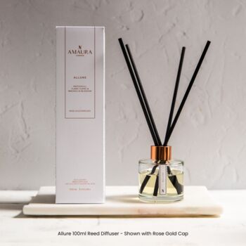 Luxury Eco Home Reed Diffuser Rose Gold, Silver Or Gold, 4 of 9
