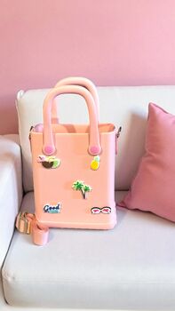 Mini Tote Crossbody Crocbagg, Eight Colours, Ideal For Teens, 3 of 9