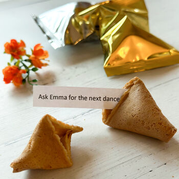 Personalised Wedding Favours: Wedding Fortune Cookies, 5 of 5