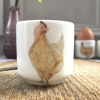 Bone China Hen Egg Cup, 4 of 11