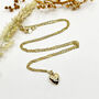 9ct Gold Heart Necklace, thumbnail 2 of 11
