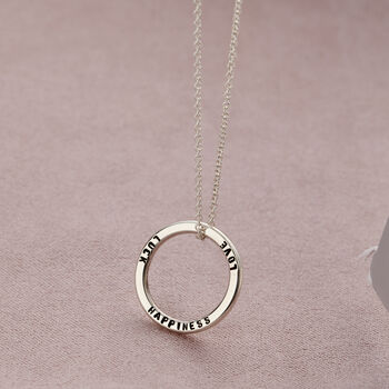 Personalised Medium Message Necklace, 2 of 9