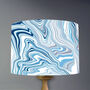 Marble Lampshade In Ink, thumbnail 4 of 4