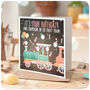 Party Train Funny Birthday Greeting Card For Him Her, thumbnail 5 of 6
