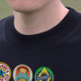 Newcastle Beer Mats Oversized T Shirt, thumbnail 9 of 10