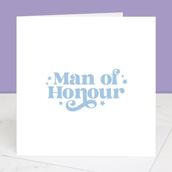 Wedding Card For Maid, Man Or Matron Of Honour, 2 of 8