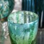 Set Of Two Electroplated Peacock Design Tumblers, thumbnail 2 of 5
