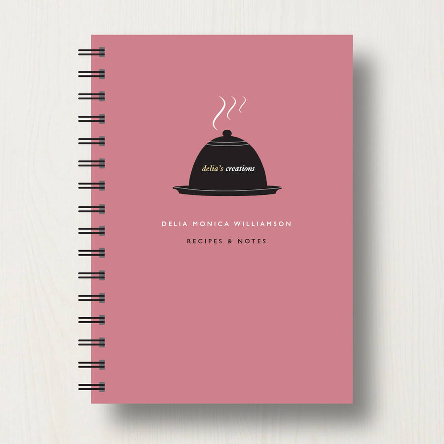 Personalised Foodie Lover's Recipe Journal Or Notebook, 1 of 10