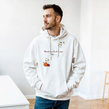 Cosy Blooming Autumn Hoodie. Unisex. Cosy Gift, 2 of 4