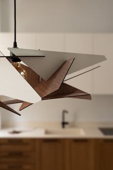 Handcrafted Wooden Pendant Light, 4 of 8