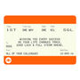 Personalised Good Luck Train Ticket Print, thumbnail 2 of 2