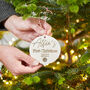 Personalised Bauble Christmas Tree Decoration, thumbnail 1 of 9