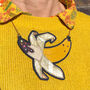 Chocolate Banana Split Real Leather Necklace, thumbnail 2 of 4