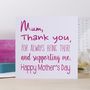 Personalised Mother's Day Card, thumbnail 4 of 9