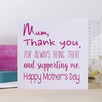 Personalised Mother's Day Card, 4 of 9