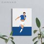 Dominic Calvert Lewin Everton Football Canvas, thumbnail 1 of 2
