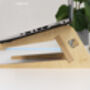 F.S.C Birch Ply Laptop Stand, thumbnail 3 of 6