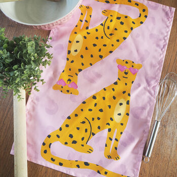 Kitchen Leopards Tea Towel, 7 of 7